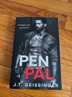 Pen Pal by J.T. Geissinger — Black & Red Paperback